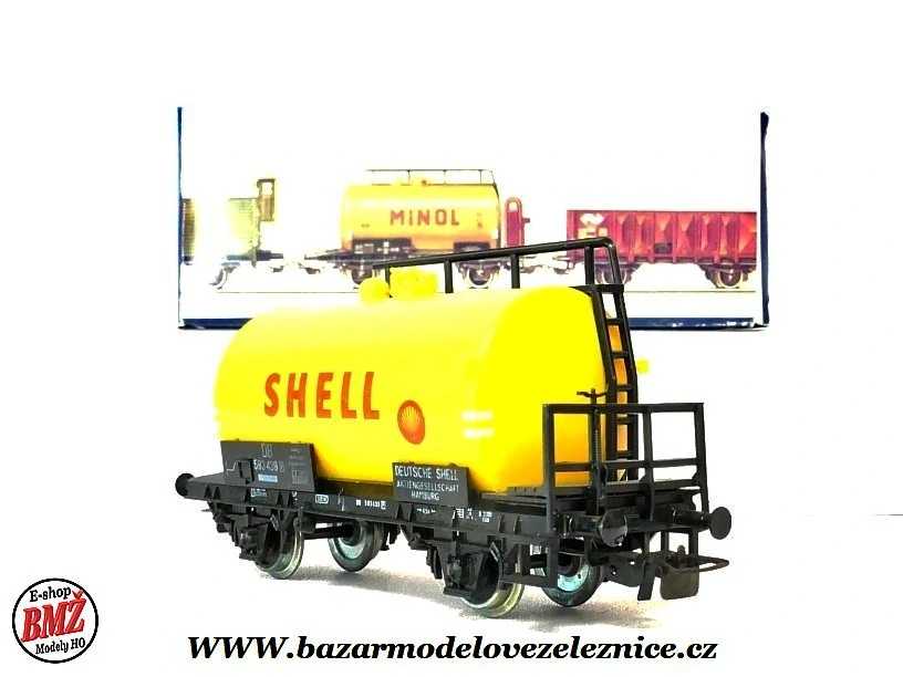 Piko DDR - Cisternový vůz DB SHELL - HO