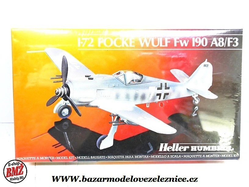 Heller - Focke-Wulf Fw 190 A8/F3 1/72 - stavebnice