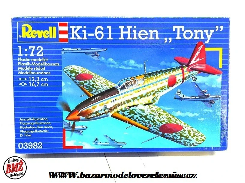 Revell - Kawasaki Ki-61 Hien, - 1/76 stavebnice