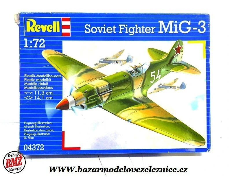 Revell - MiG-3 - 1/76 stavebnice