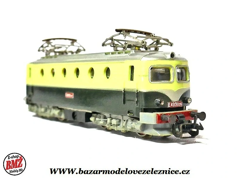 BTTB - Elektrická lokomotiva E 499 ČSD - TT
