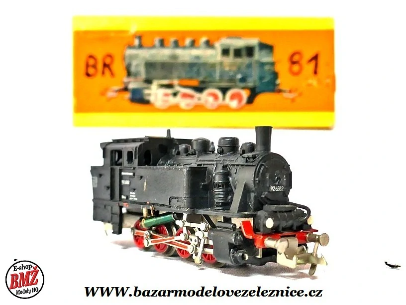 Zeuke - Parní lokomotiva BR 92 6582 DR - TT