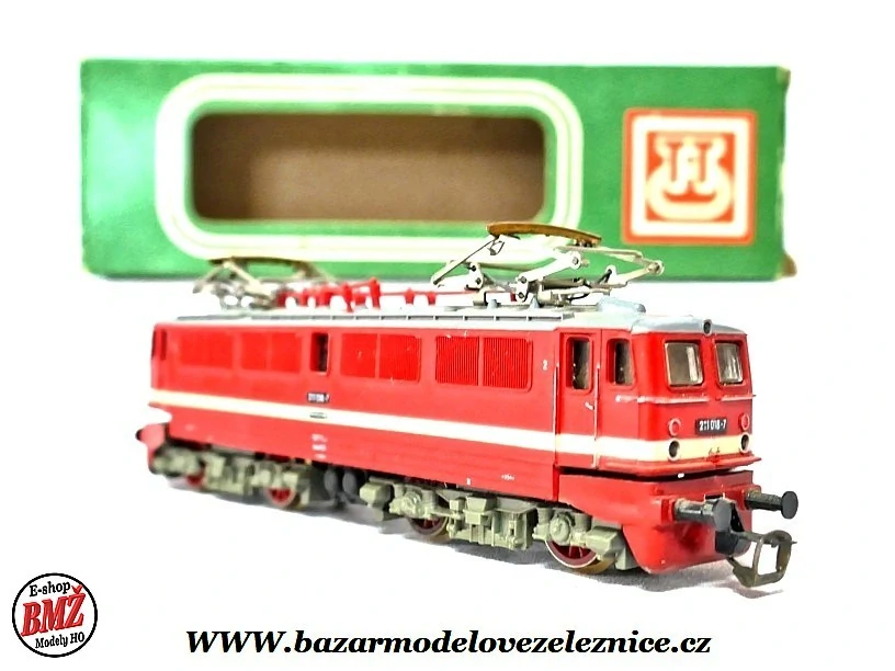 BTTB - Elektrická lokomotiva BR 211 018 DR - TT