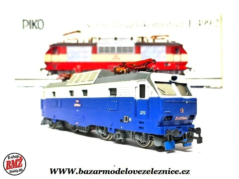 PIKO DDR - DC - Elektrická lokomotiva ES 499 ČSD -HO