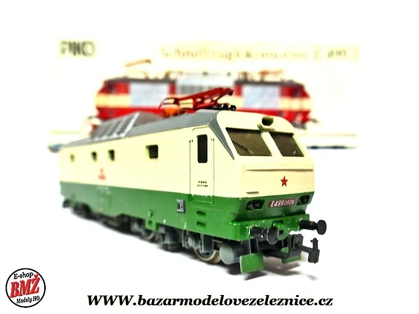 PIKO DDR - DC - Elektrická lokomotiva ES 499 ČSD -HO