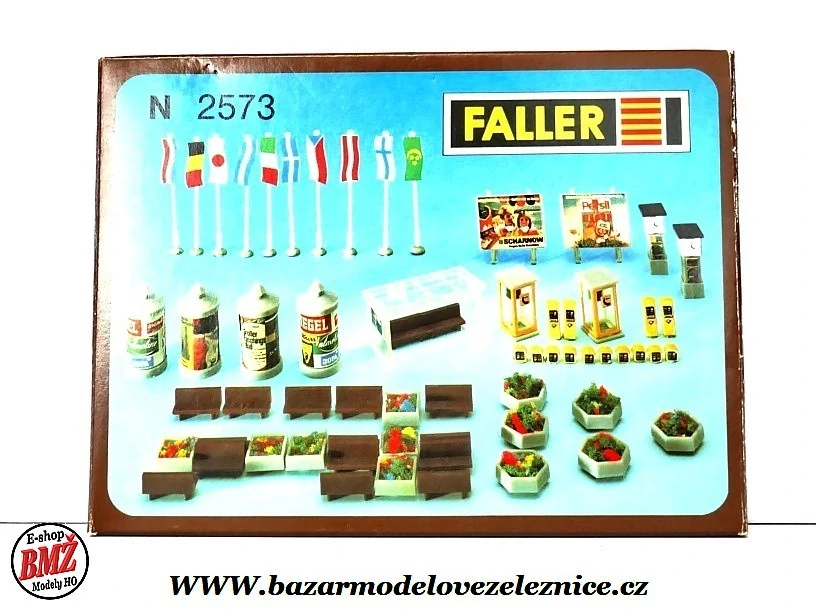Faller - Sada městských doplnků - HO