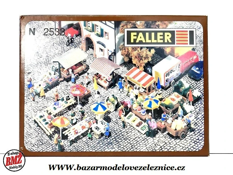 Faller - Nedělní trh - HO