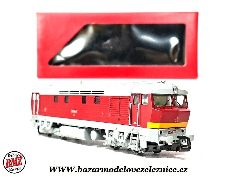 Roco - DCC - Dieselová lokomotiva T 478.1209 ČSD - TT