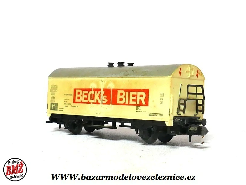 Minitrix - Pivovarský vůz DB „BECK'S BIER“ - N