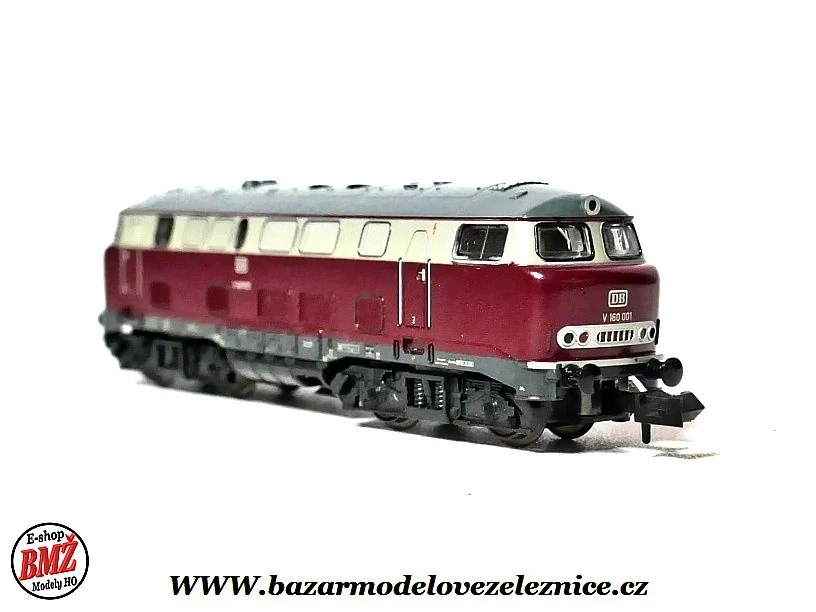 Minitrix - DCC - Dieselová lokomotiva V 160 DB - N