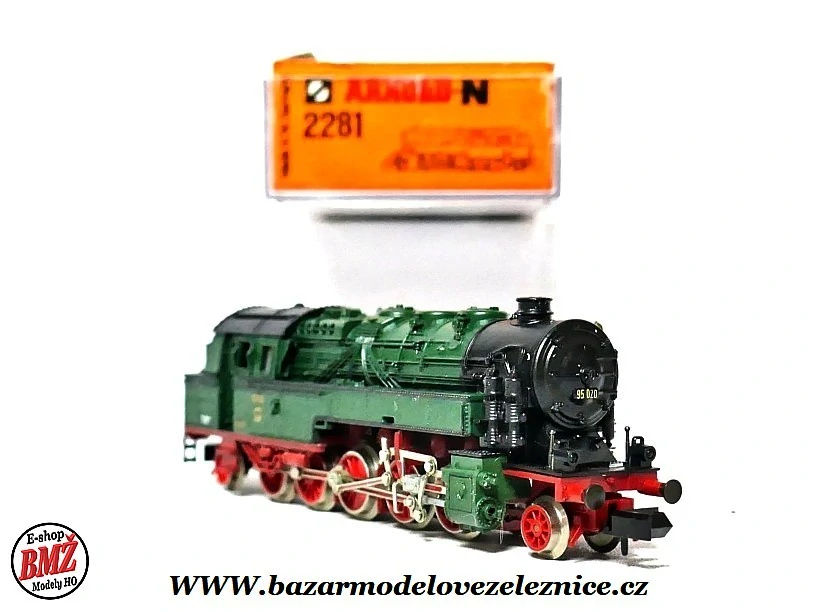 Arnold - DC - Parní lokomotiva BR 95 DRG- N