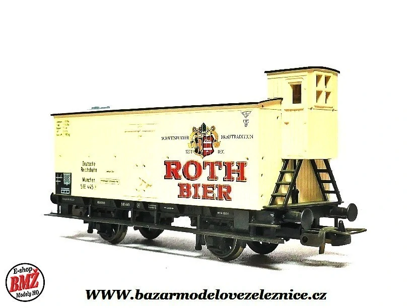 Nové Piko - Pivovarský vůz DR Roth Bier - HO