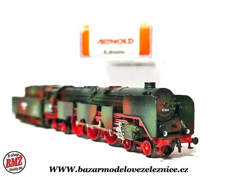 Arnold - DC - Parní lokomotiva BR 05 003 DRG Kamufláž- N