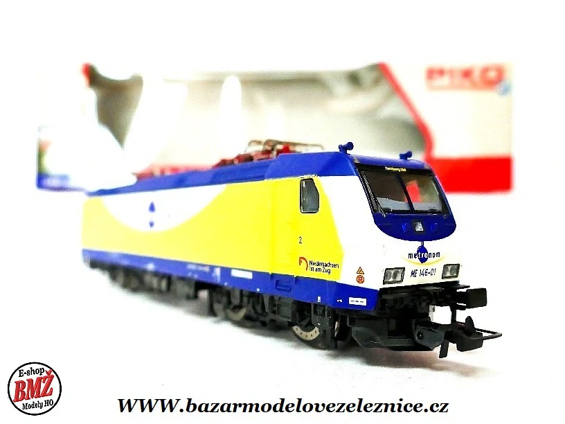 Nové Piko - AC - DCC pro Marklin - Elektrická lokomotiva BR 146 METRONOM - HO