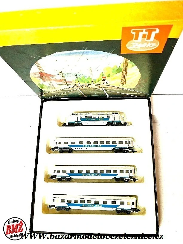 Zeuke - Set V 200 Silverlines + 3 os. vozy - TT