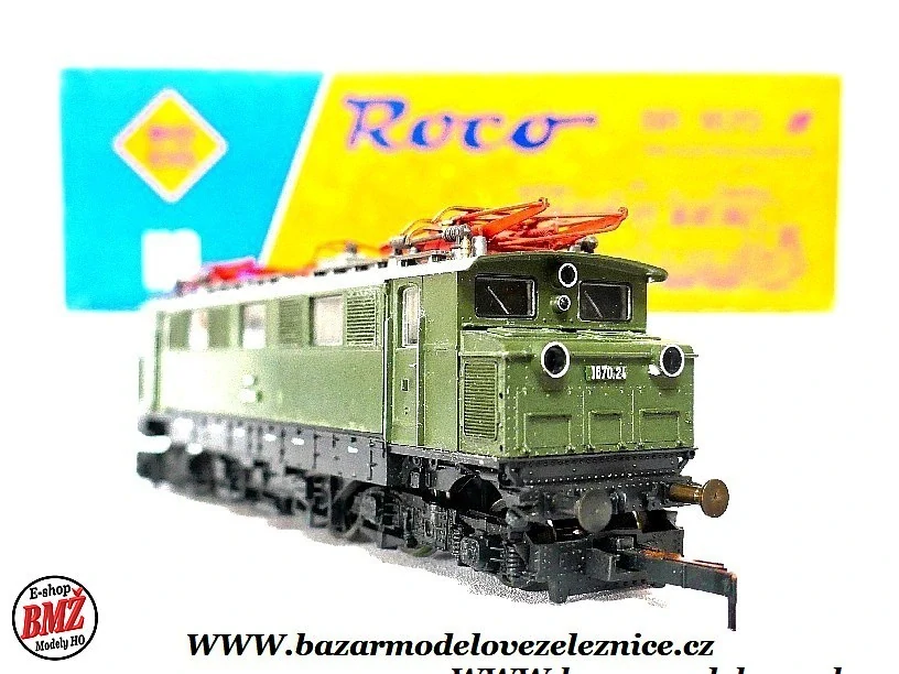 Roco - DC - Elektrická lokomotiva 1670 OBB - HO
