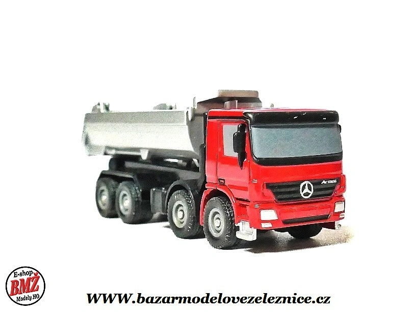 Bruder - Mercedes sklápěčka - kovový model - TT