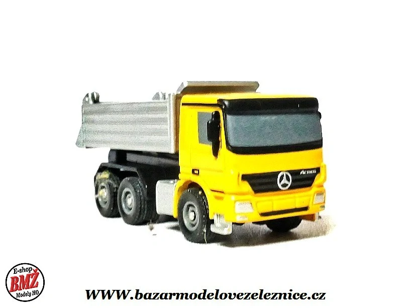 Bruder - Mercedes sklápěčka - kovový model - TT