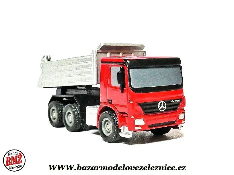 Bruder - Mercedes sklápěčka - kovový model - TT