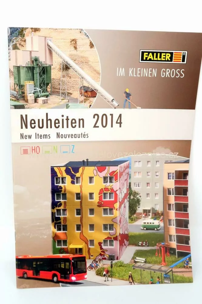 faller - katalog produktů 2014