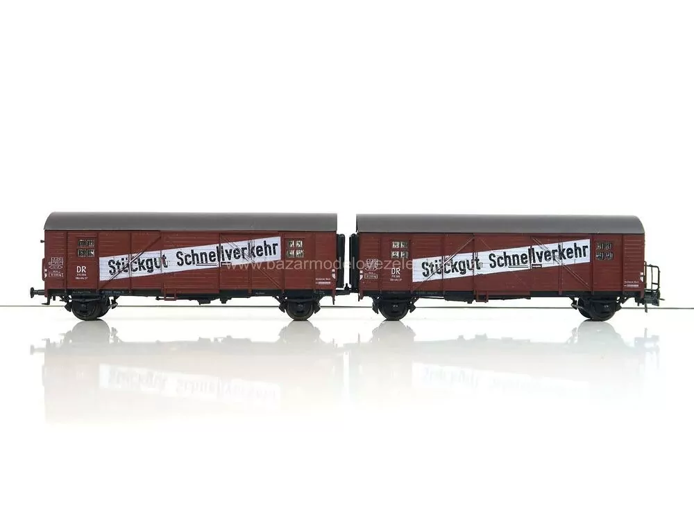 Roco - 2 ks Nákladní vůz DR Stuckgut - HO