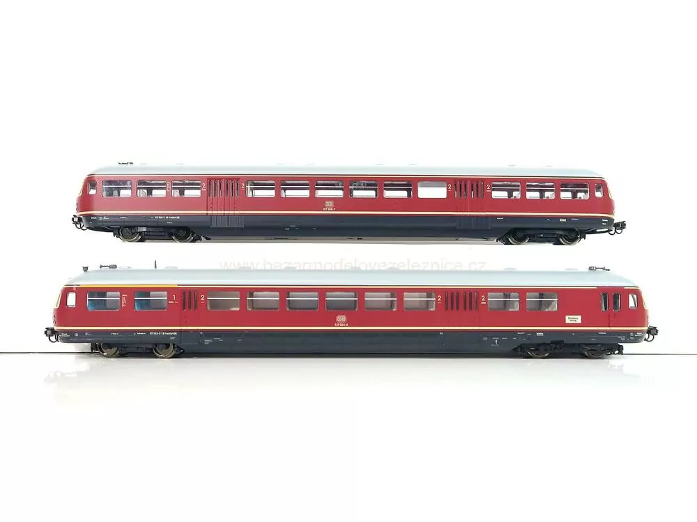 Kato - DCC - Dieselová Souprava ETA 517/817 DB Limburger Zigarre - HO