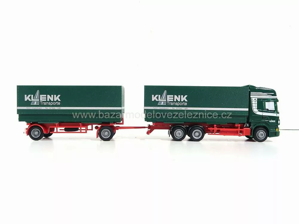 AWM - SCANIA skříň s přívěsem - HO