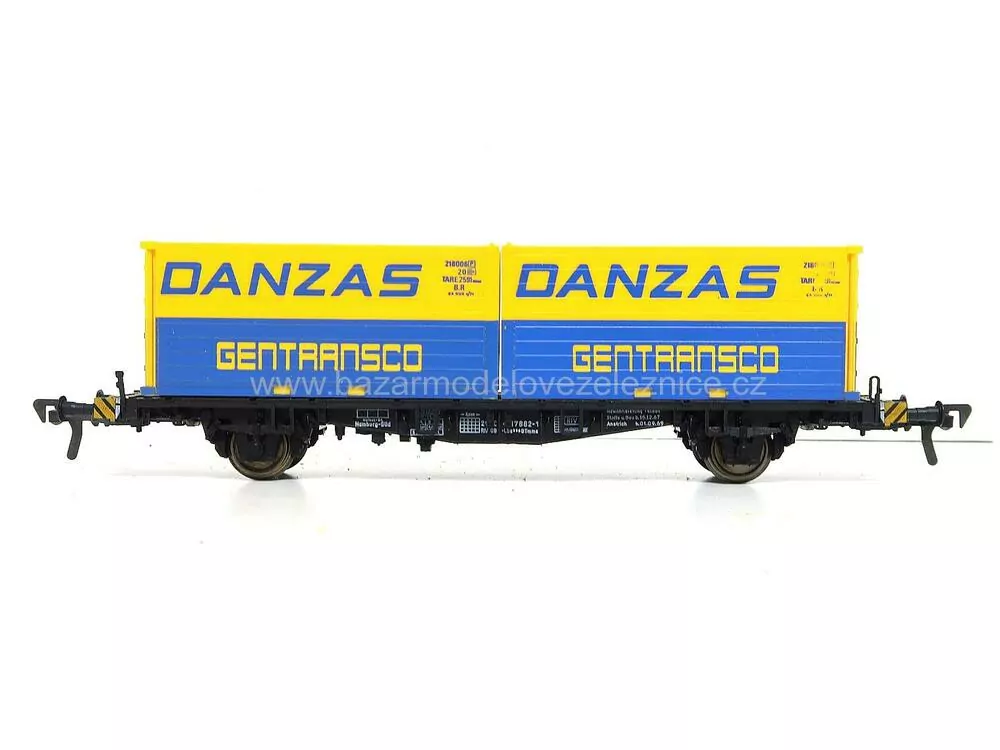 Fleischmann - Kontejnerový vůz DANZAS - HO