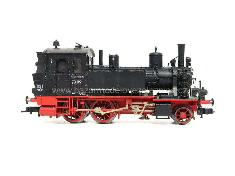 Fleischmann - DCC - Parní lokomotiva BR 70 091 DR - HO