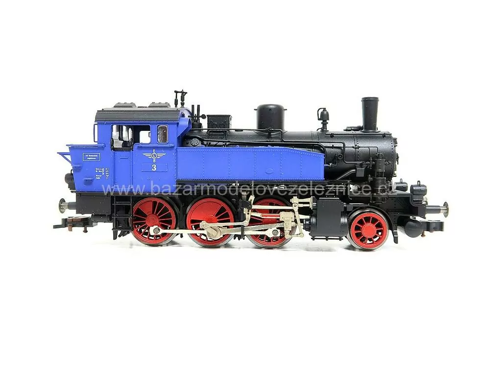 Fleischmann - DC - Parní lokomotiva BR 91 ELB - HO