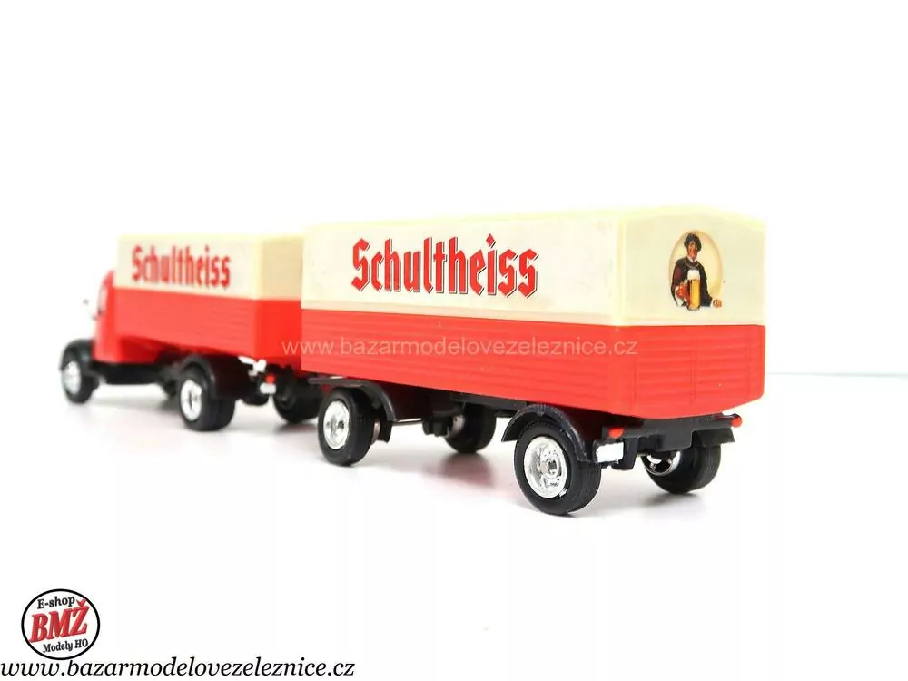 Grell - Magirus Plachta s přívěsem - HO