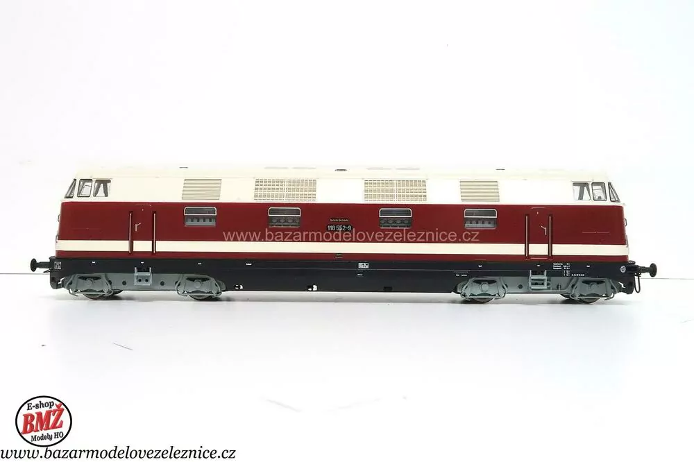 Roco - DCC + Henning Sound - Dieselová lokomotiva BR 118 552 DR - HO