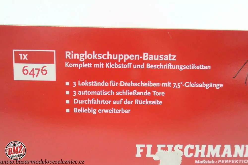 Fleischmann - Kruhová rotunda 3 stání - HO