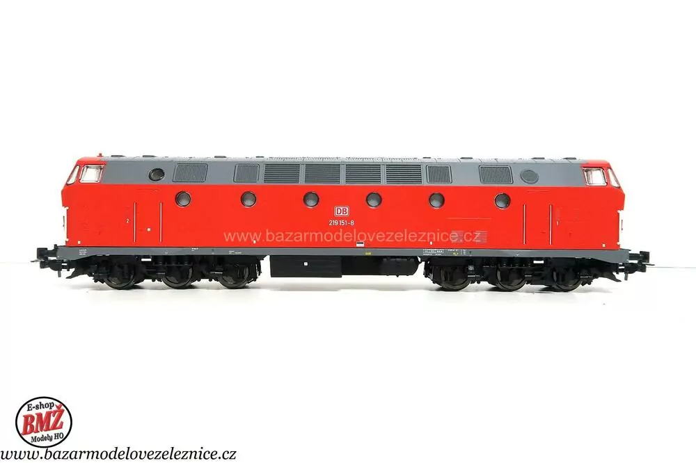 Nové Piko Expert - DCC - Dieselová lokomotiva BR 219 151 DB AG- HO