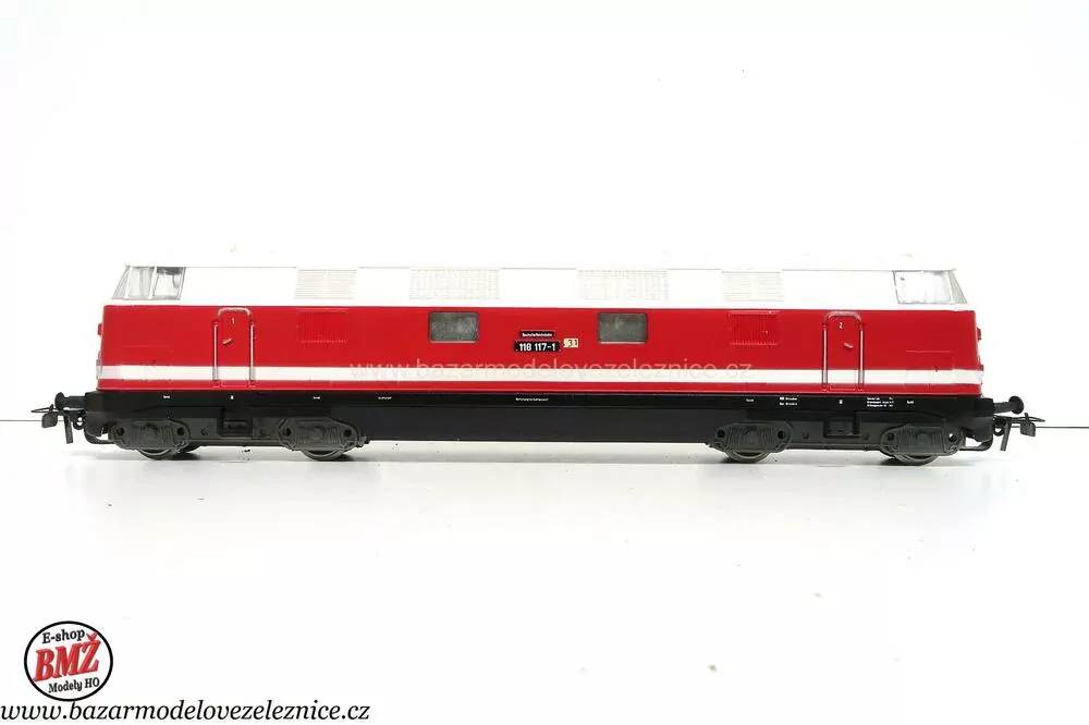 Piko DDR - DC - Dieselová lokomotiva BR 118 117 DR - HO
