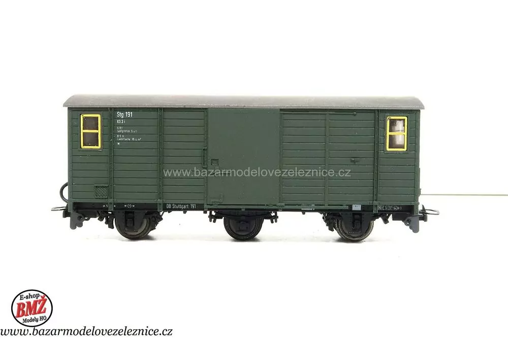 Bemo - Zavazadlový vůz DRG 3 osý - HOm