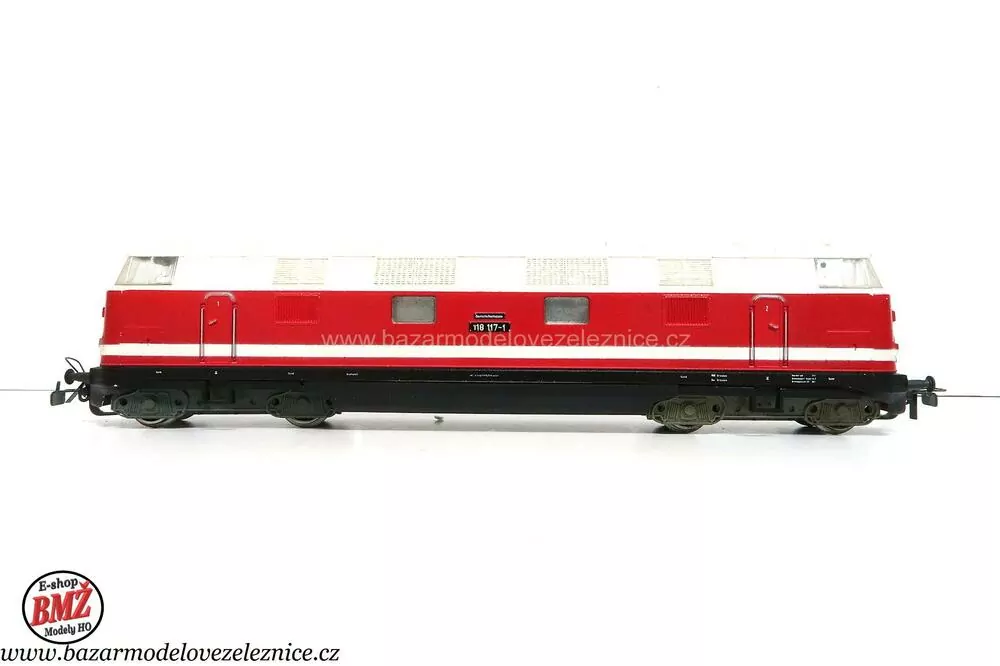 Piko DDR - DC - Dieselová lokomotiva BR 118 117 DR - HO