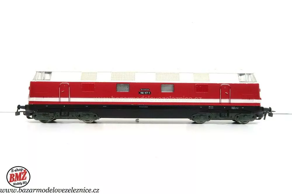 Piko DDR - DC - Dieselová lokomotiva BR 118 117 DR - HO