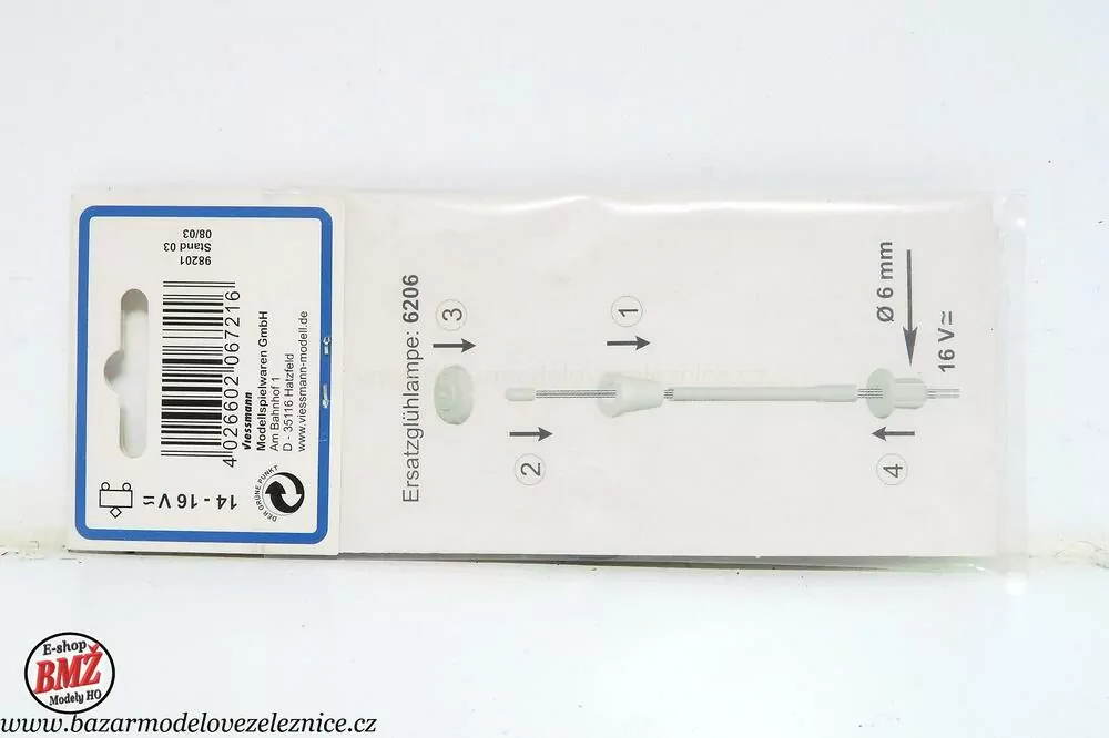 Viessmann - Pouliční lampa, stavebnice - HO