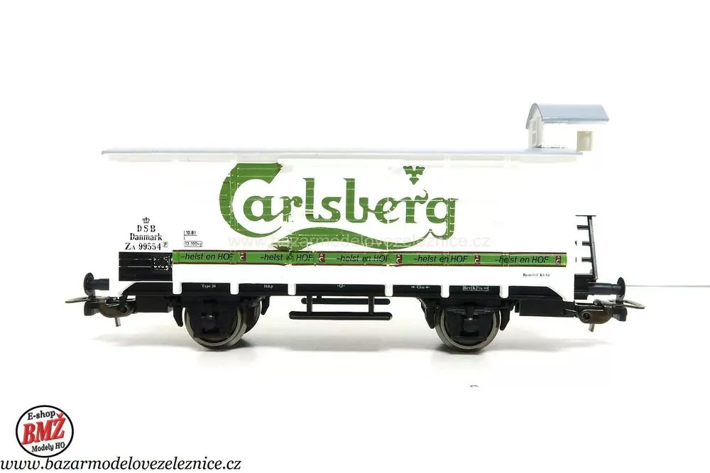 Nové Piko - Pivovarský vůz DSB Carlsberg -  HO
