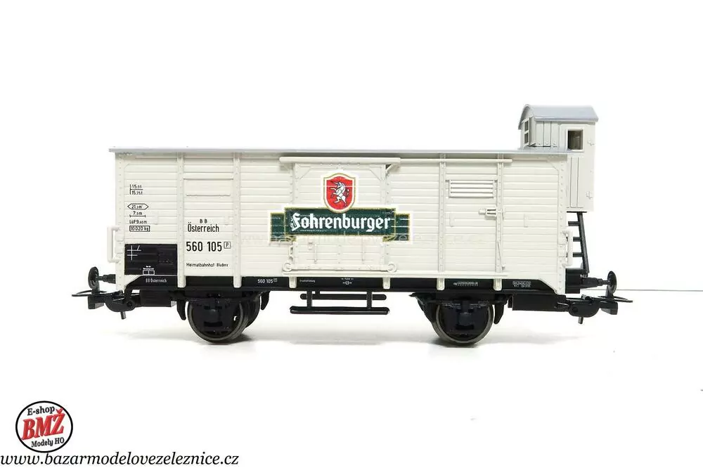 Nové Piko - Pivovarský vůz BBO Fohrenburger -  HO