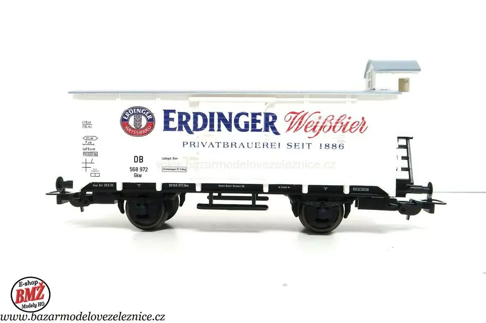 Nové Piko - Pivovarský vůz DB Erdinger - HO
