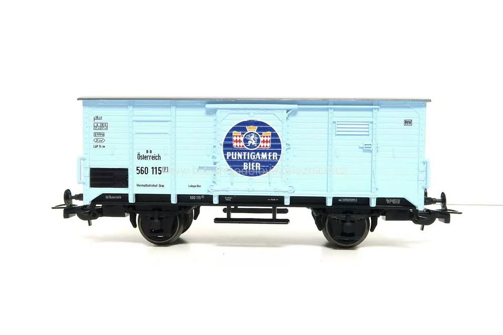 Nové Piko - Pivovarský vůz BBO Puntinger - HO