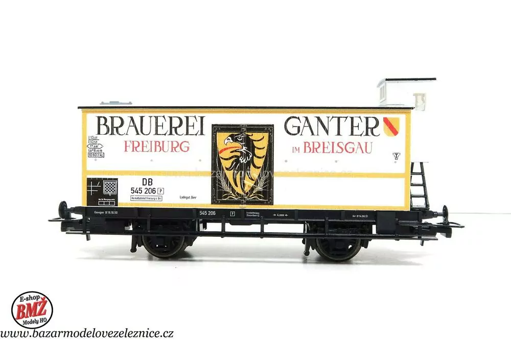 Nové Piko - Pivovarský vůz DB Ganter - HO