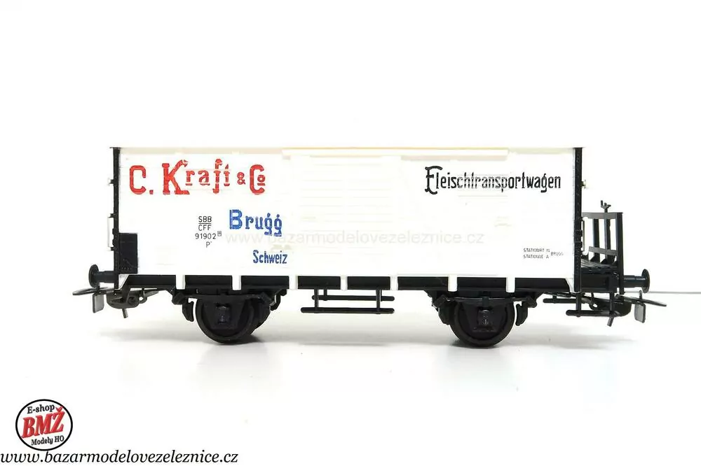 Rarita Piko DDR - Chladírenský vůz SBB C.Kraft - HO