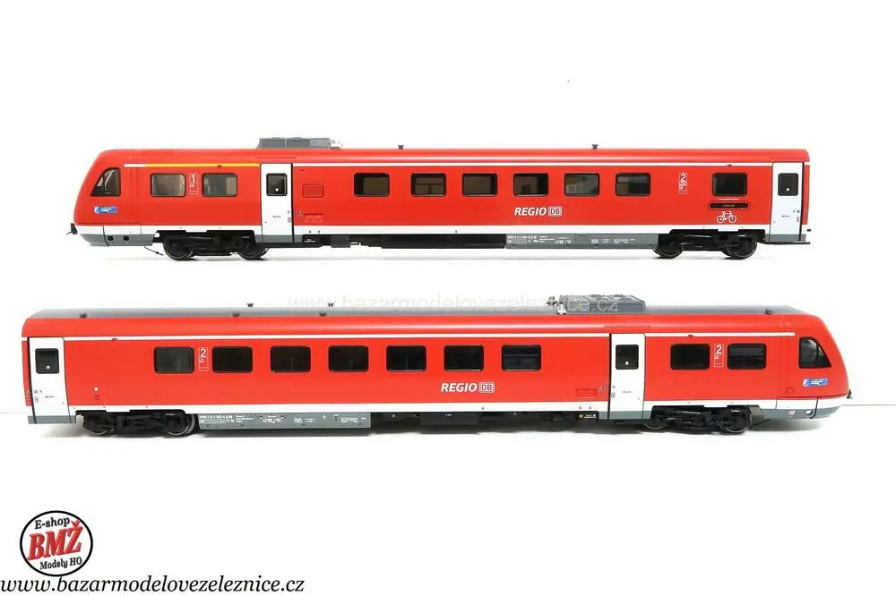 Nové Piko - DSS - Dieselová souprava VT 612 DB AG - HO