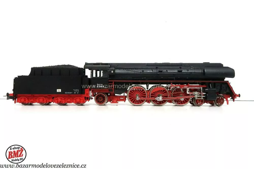 Piko DDR - DC - Parní lokomotiva BR 01 1518 DR  - HO