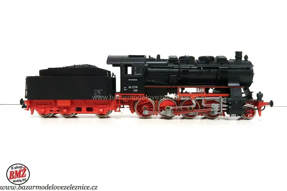 Piko DDR - DC - Parní lokomotiva BR 56 2719 DR - HO