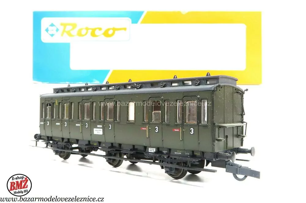 Roco - Osobní vůz DR 3 osý - 3 tř. - HO