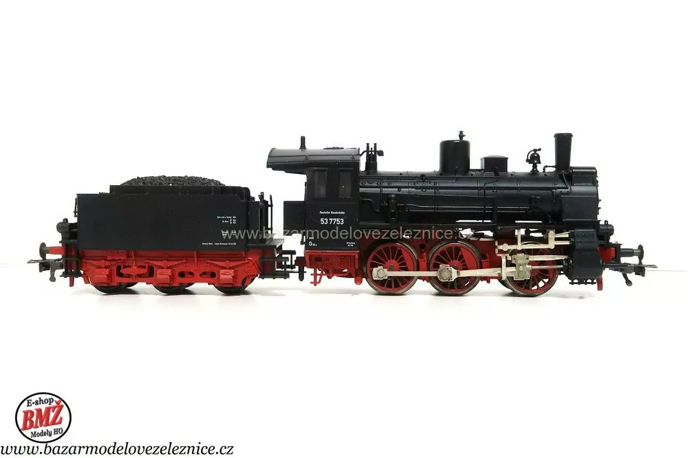 Fleischmann - DSS - Parní lokomotiva BR 53 7753 DRG - HO